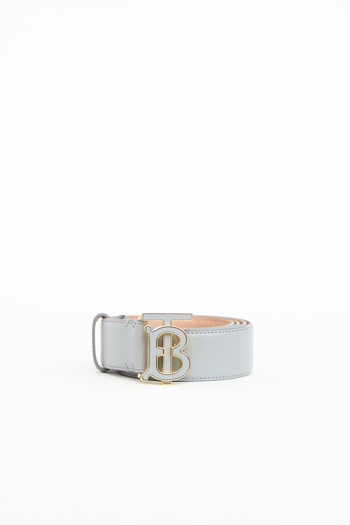 Burberry TB Leather Belt