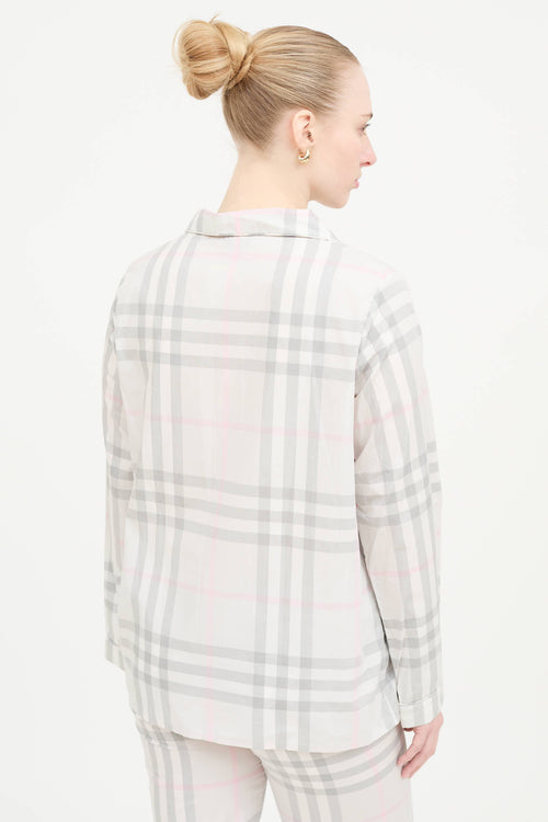Burberry Body Checked Pajamas
