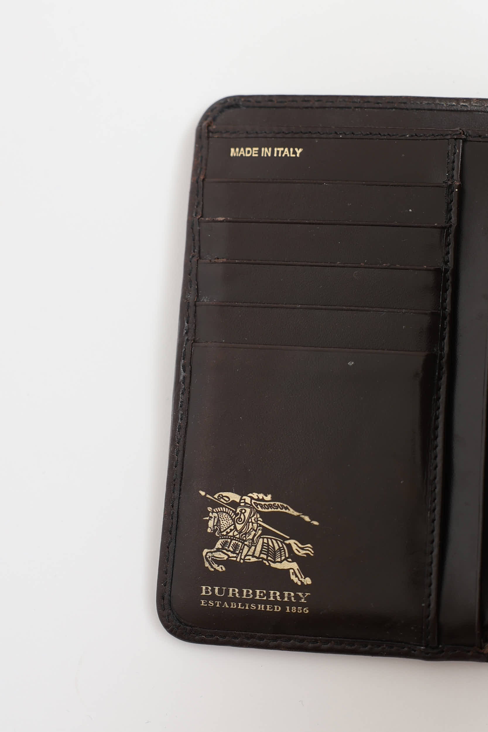 Burberry Haymarket Check Bi-Fold Wallet