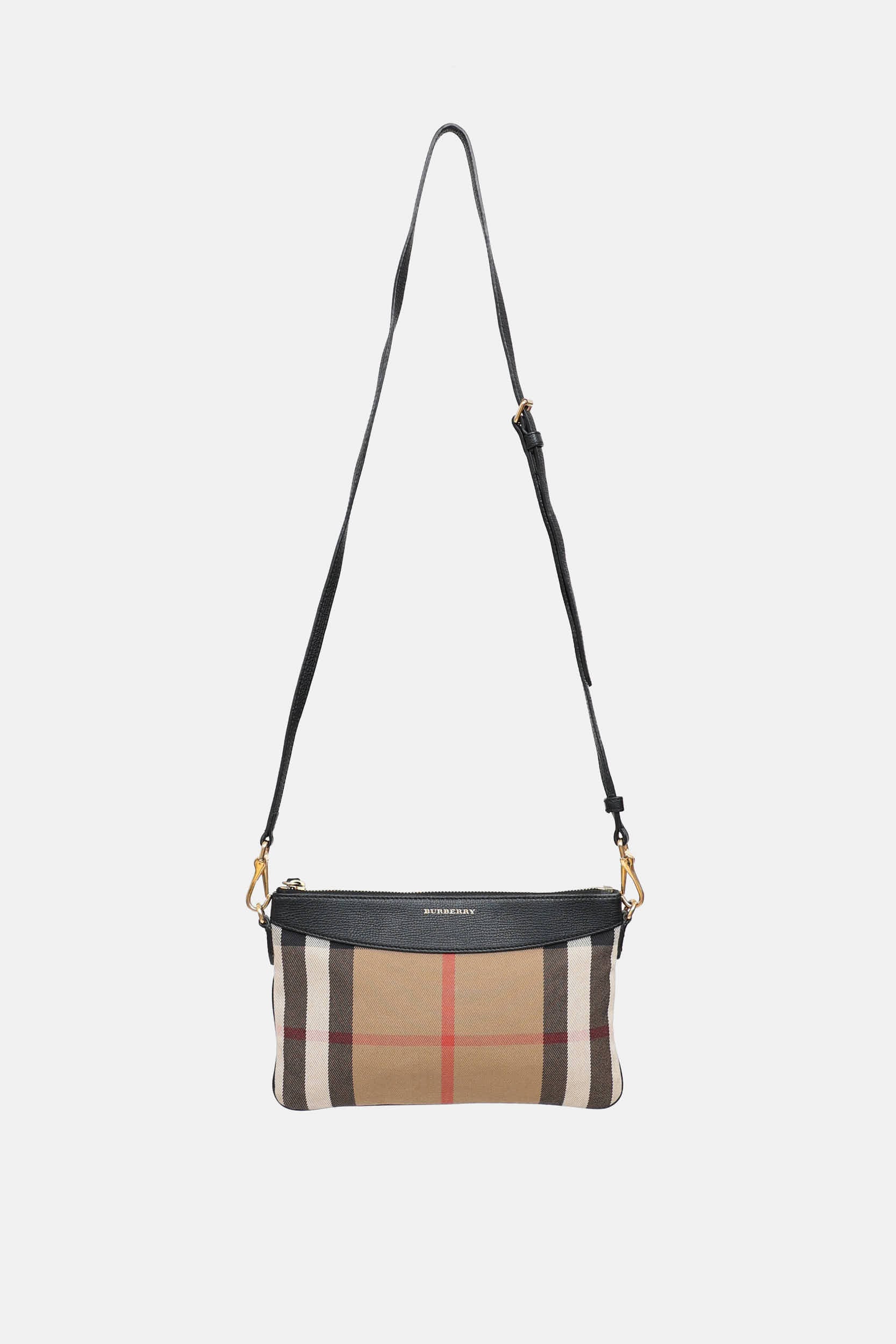 Burberry House Check Peyton Crossbody Bag