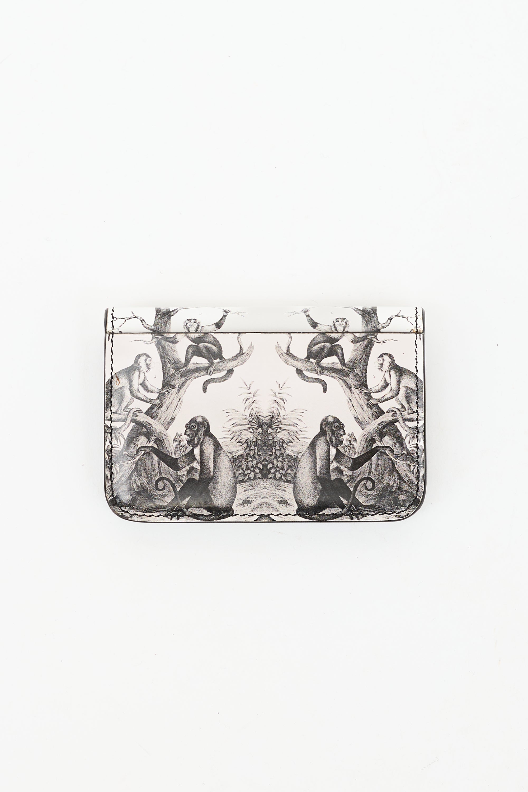 Burberry Leather Card Holder On Chain