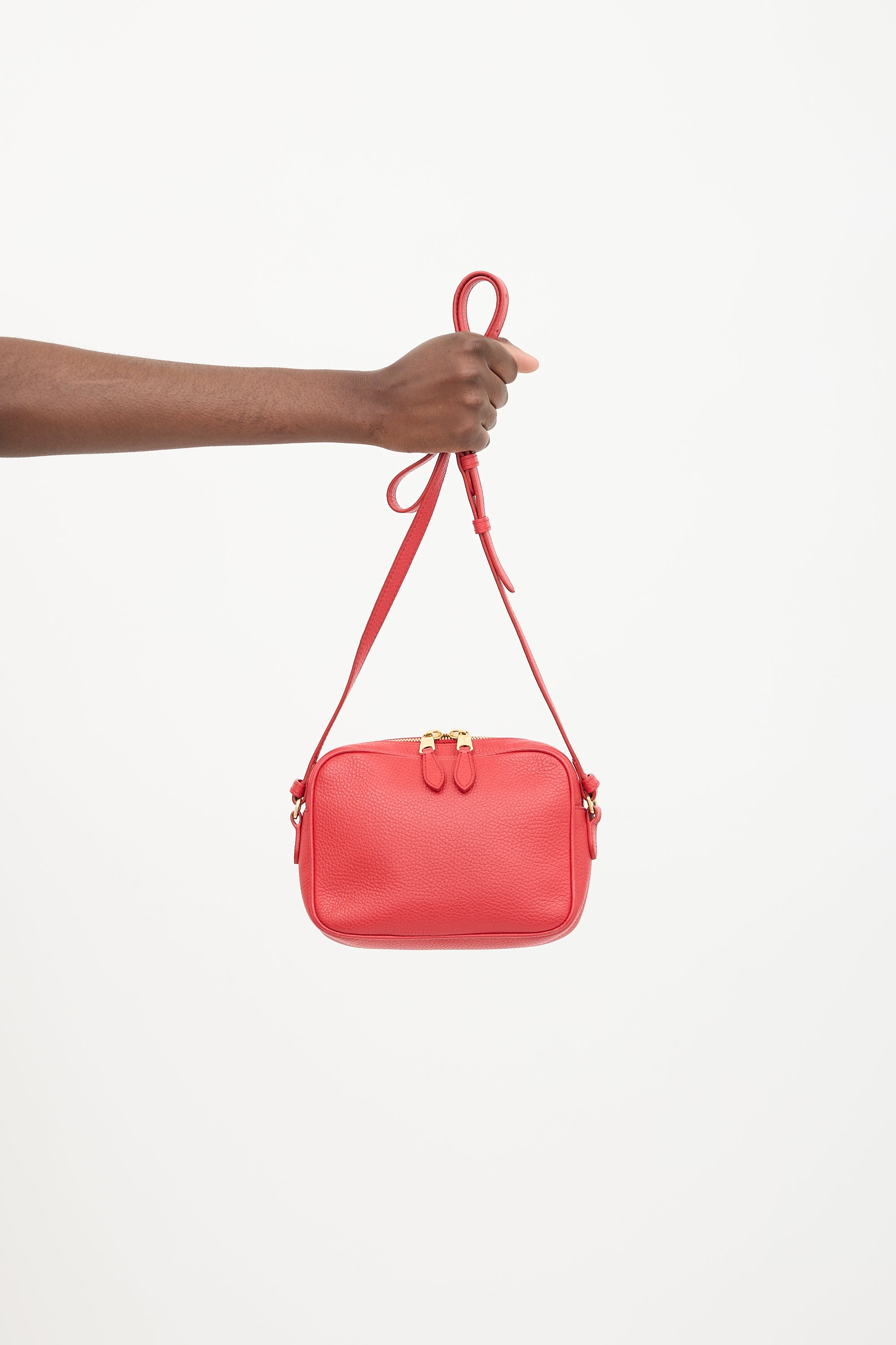 Burberry Leather Small Camera Bag