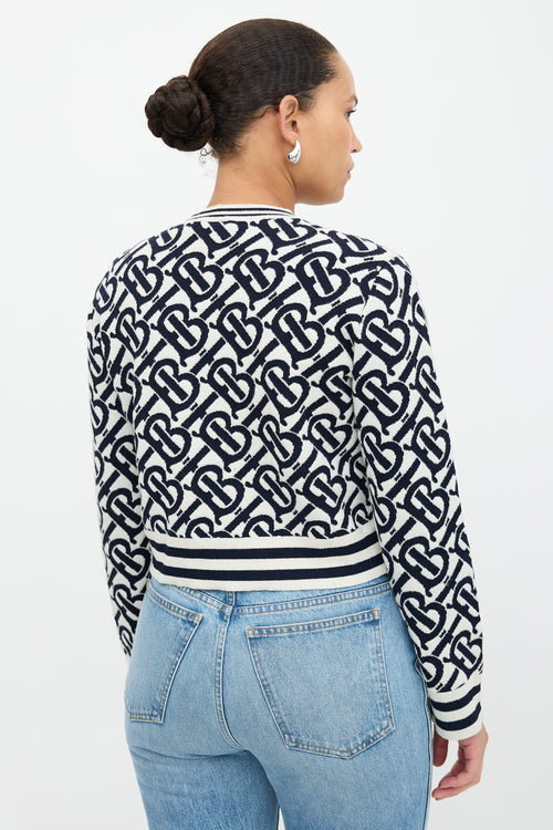 Burberry Mackenzie Monogram Sweater