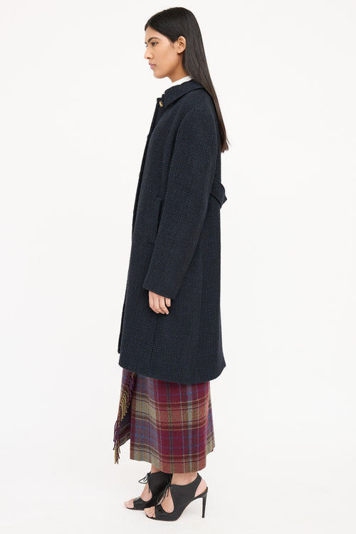 Burberry Wool Blend Coat