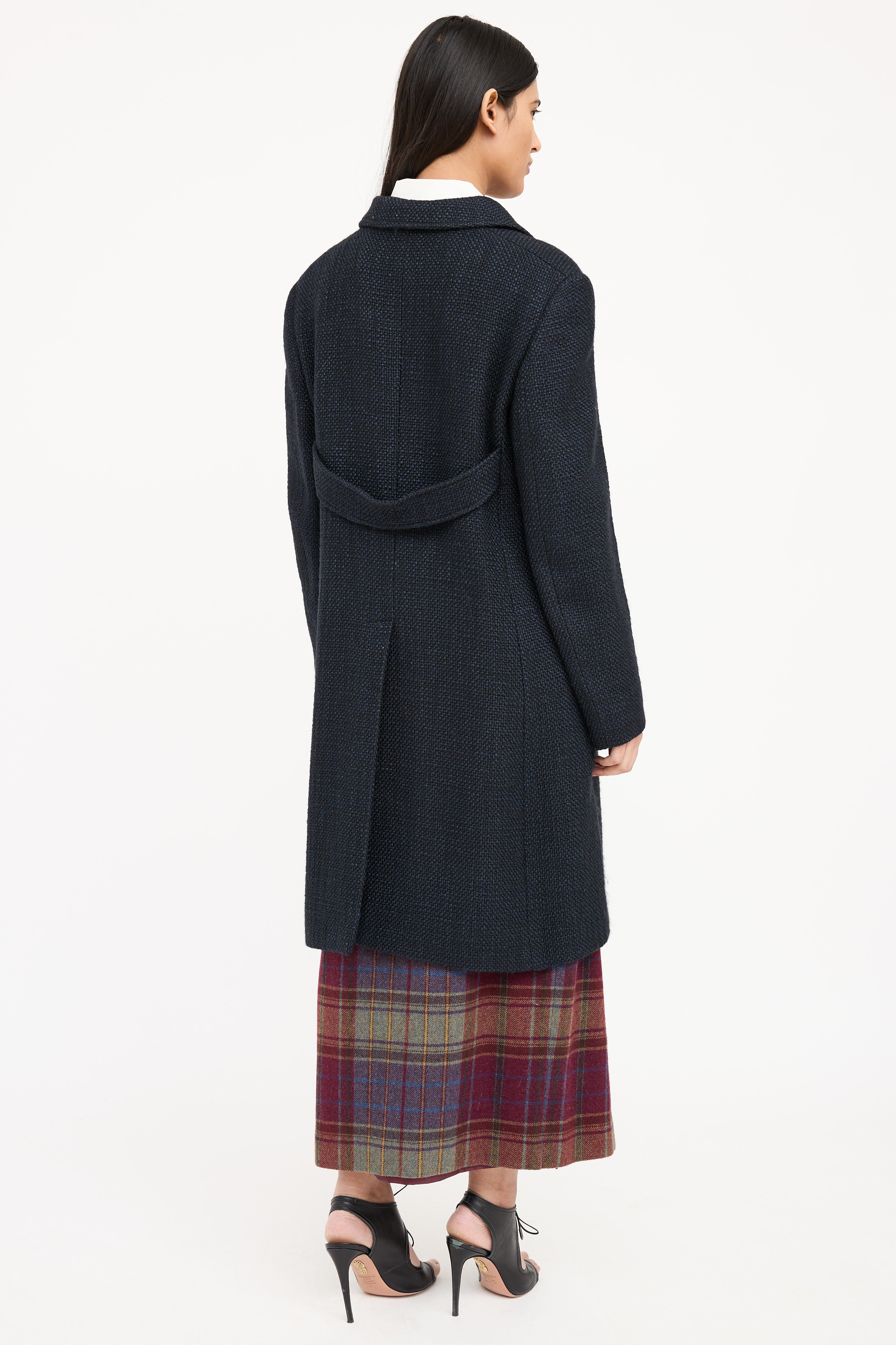 Burberry Wool Blend Coat