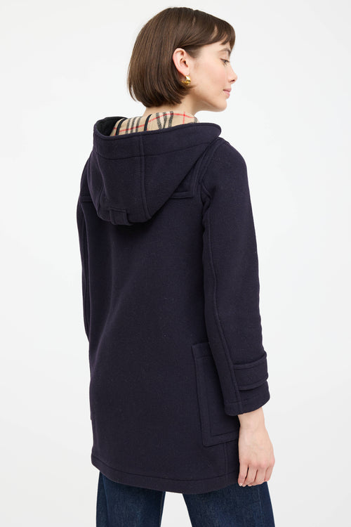 Burberry Wool Toggle Coat