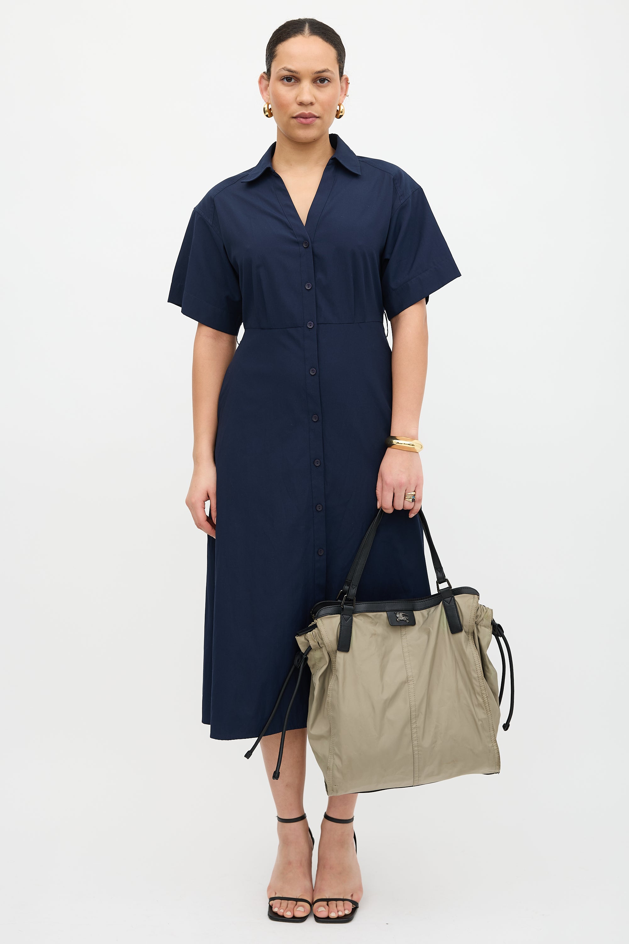Burberry Nylon Tote Bag