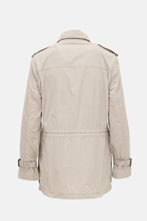 Burberry Nylon Cargo Packable Jacket