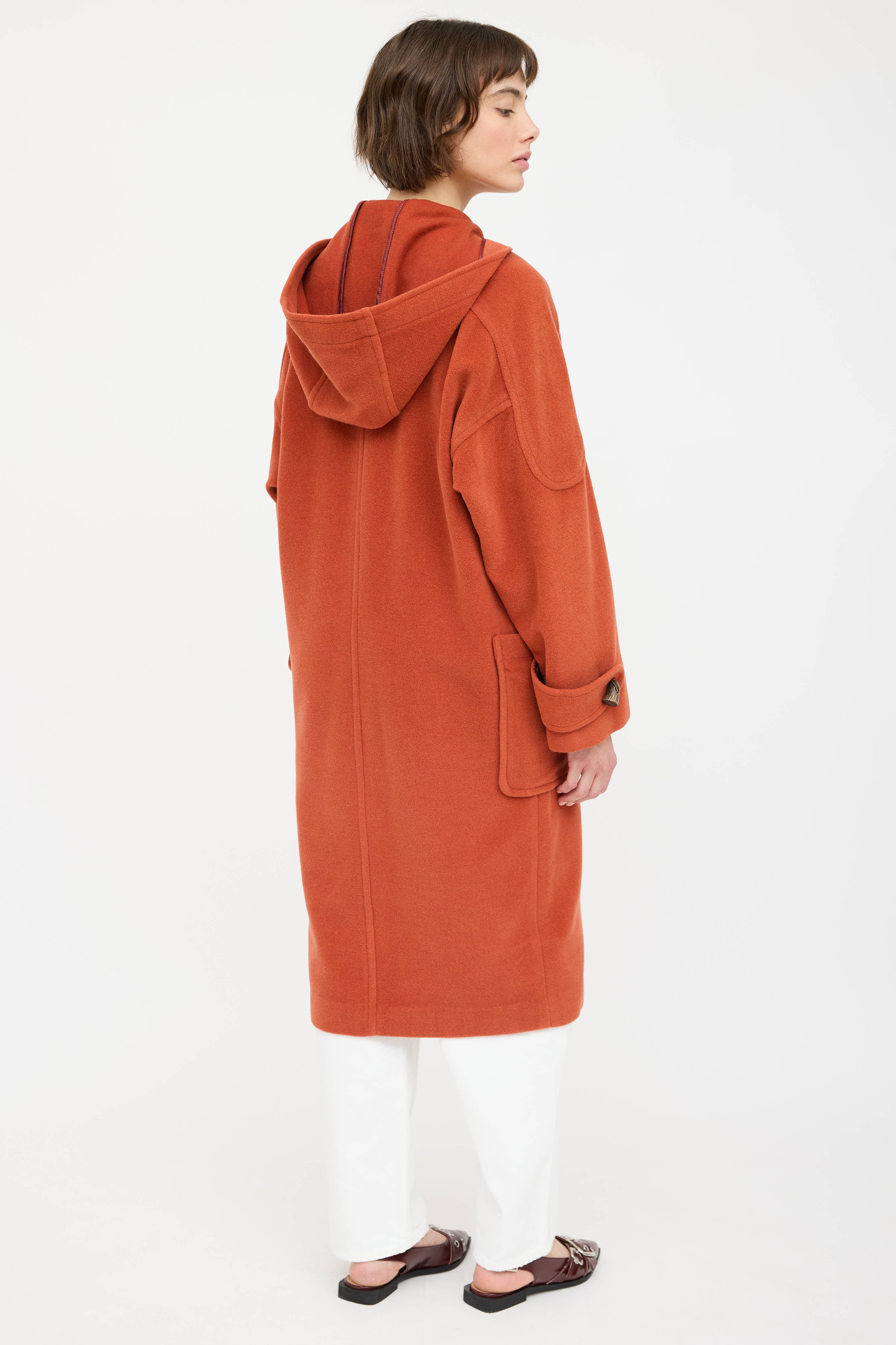 Burberry Wool Hooded Duffle Coat