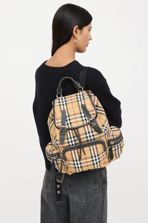 Burberry Nova Check Backpack