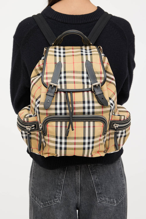 Burberry Nova Check Backpack