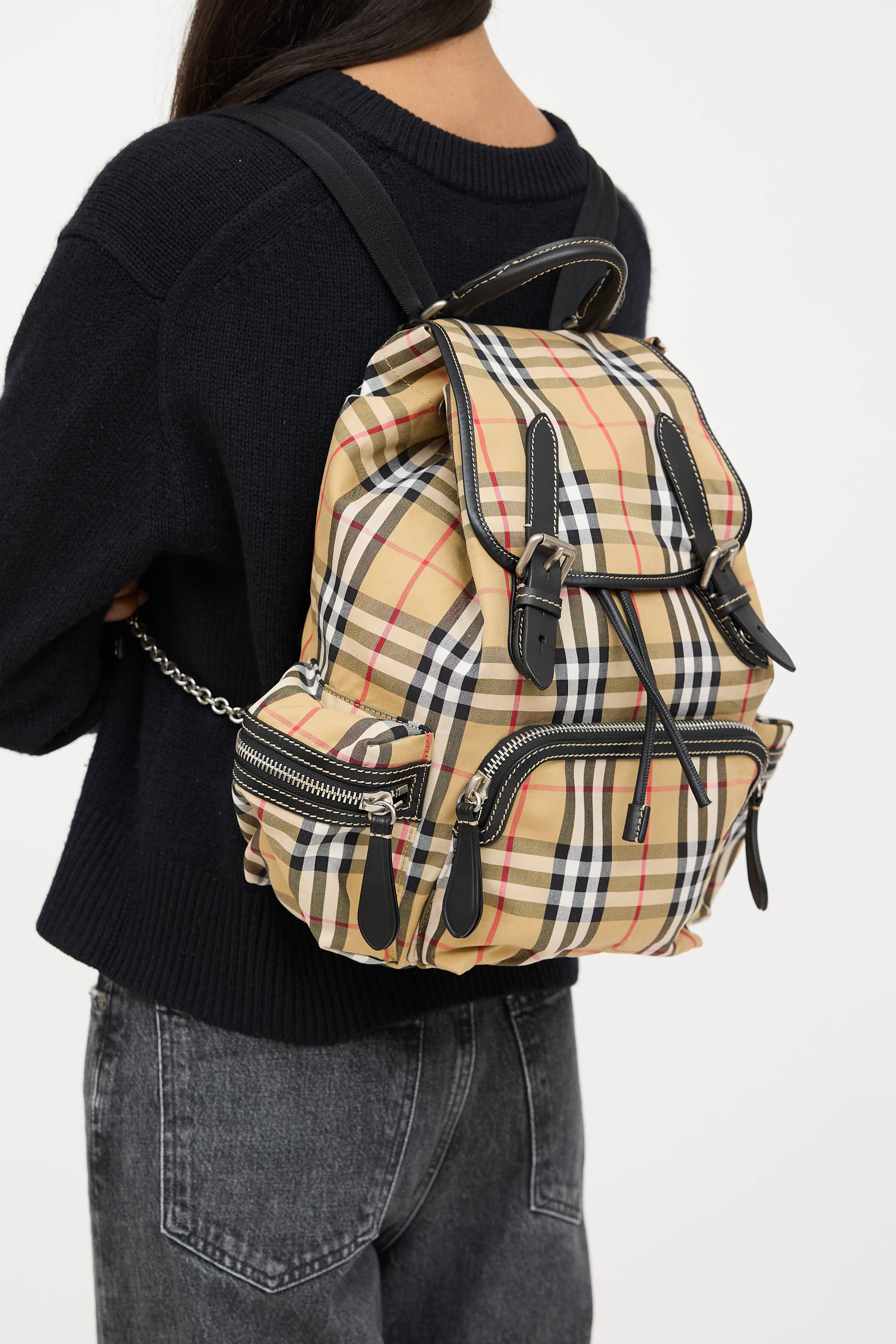 Burberry Nova Check Backpack