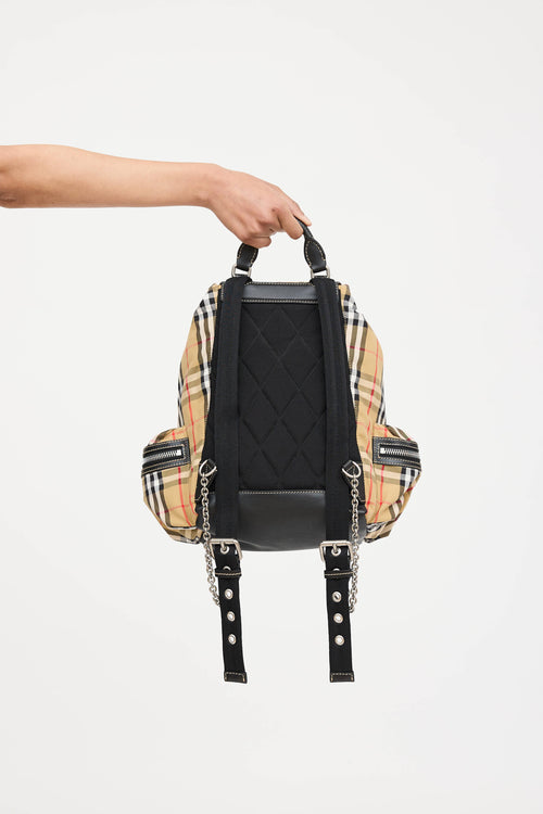Burberry Nova Check Backpack
