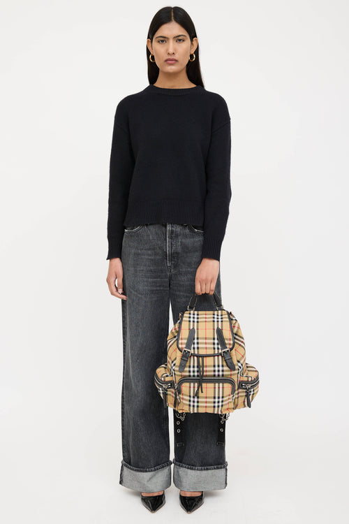 Burberry Nova Check Backpack