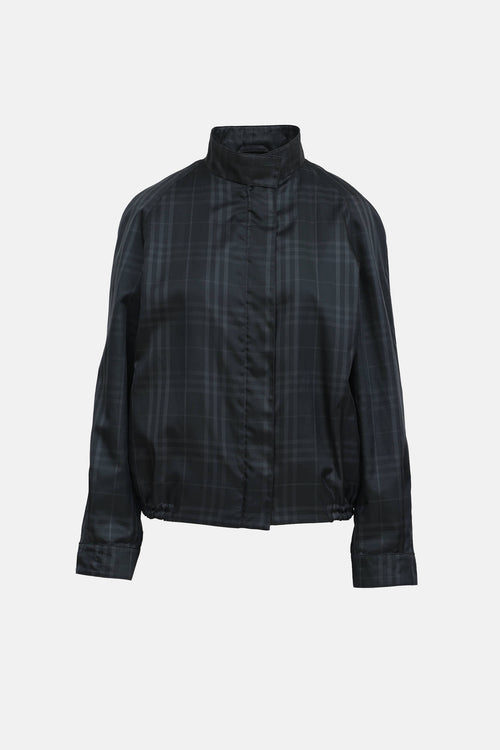 Burberry Nylon Check Jacket