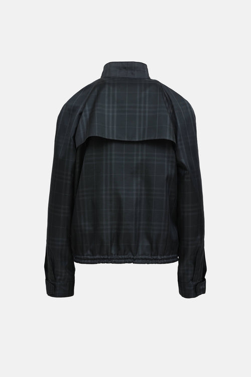 Burberry Nylon Check Jacket