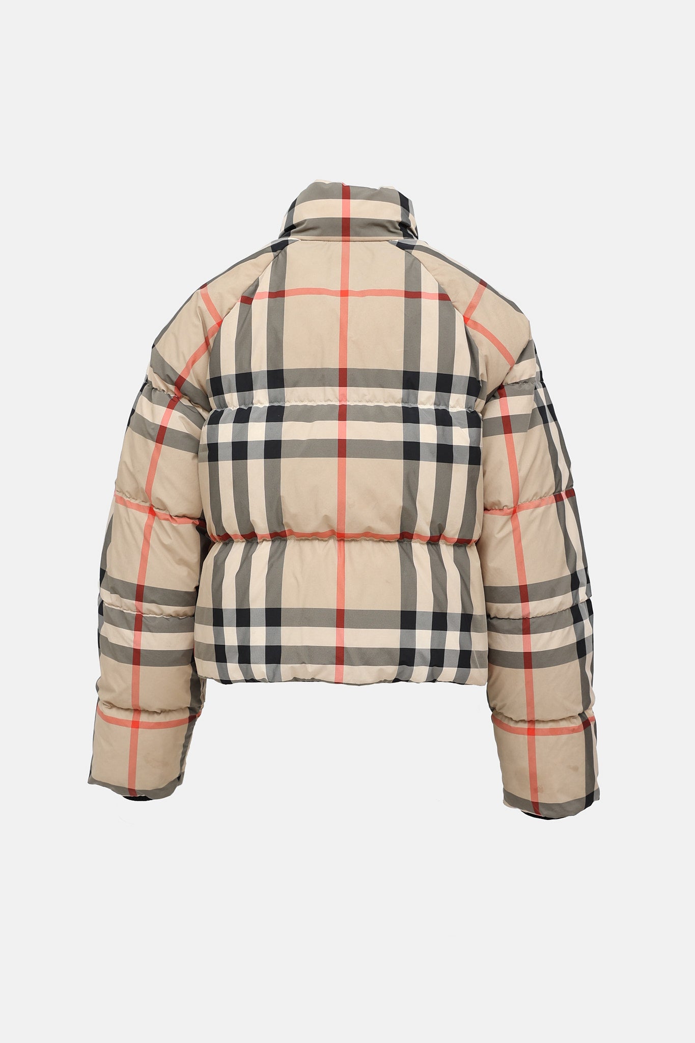 Burberry Check Puffer Jacket