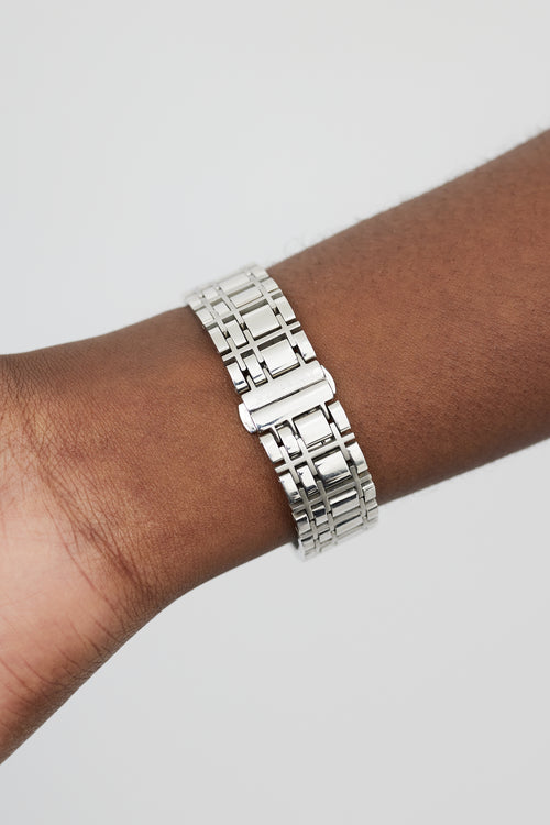 Burberry Silver & Gold BU1353 Heritage Watch