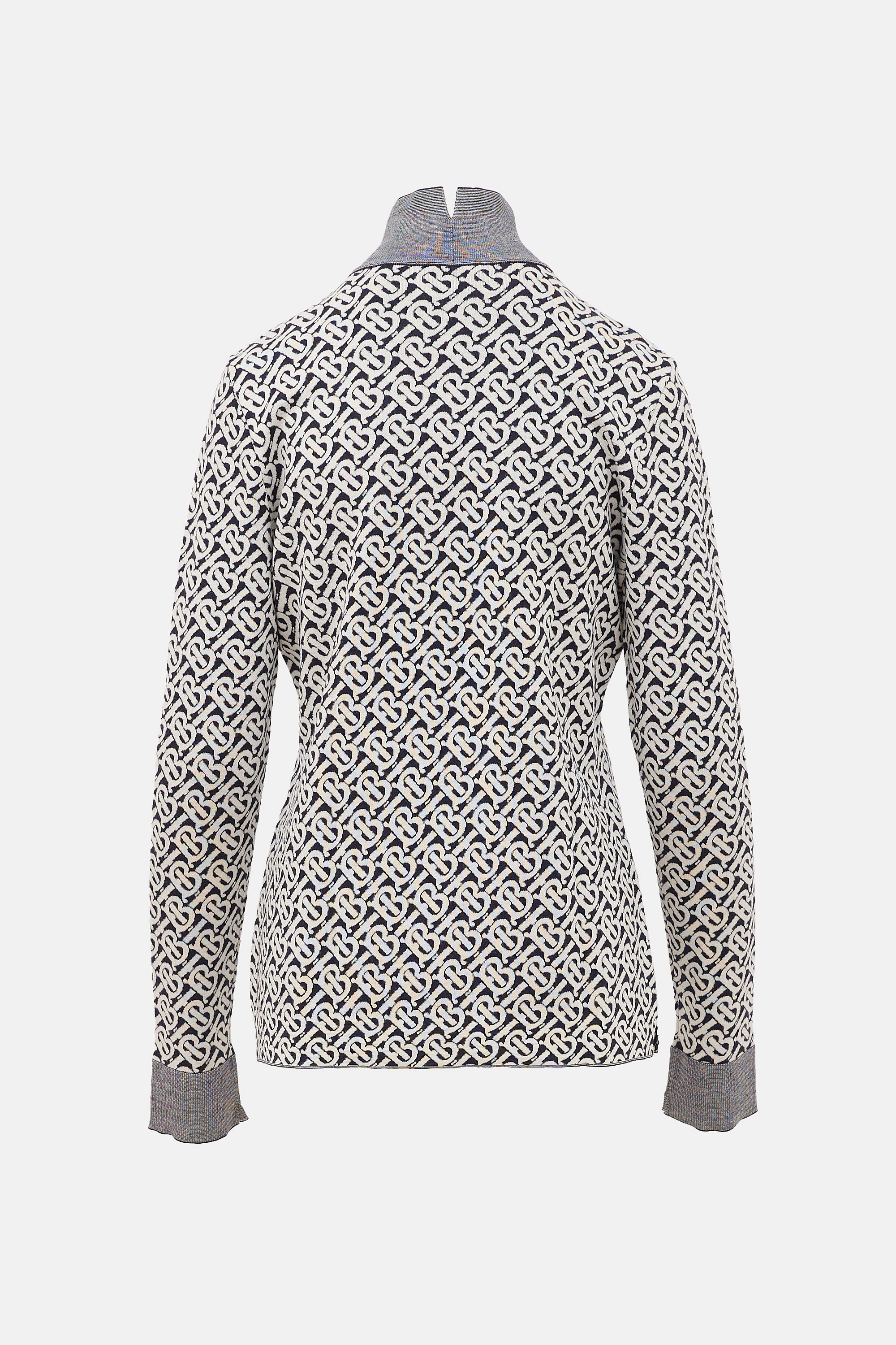 Burberry TB Monogram Turtleneck Sweater