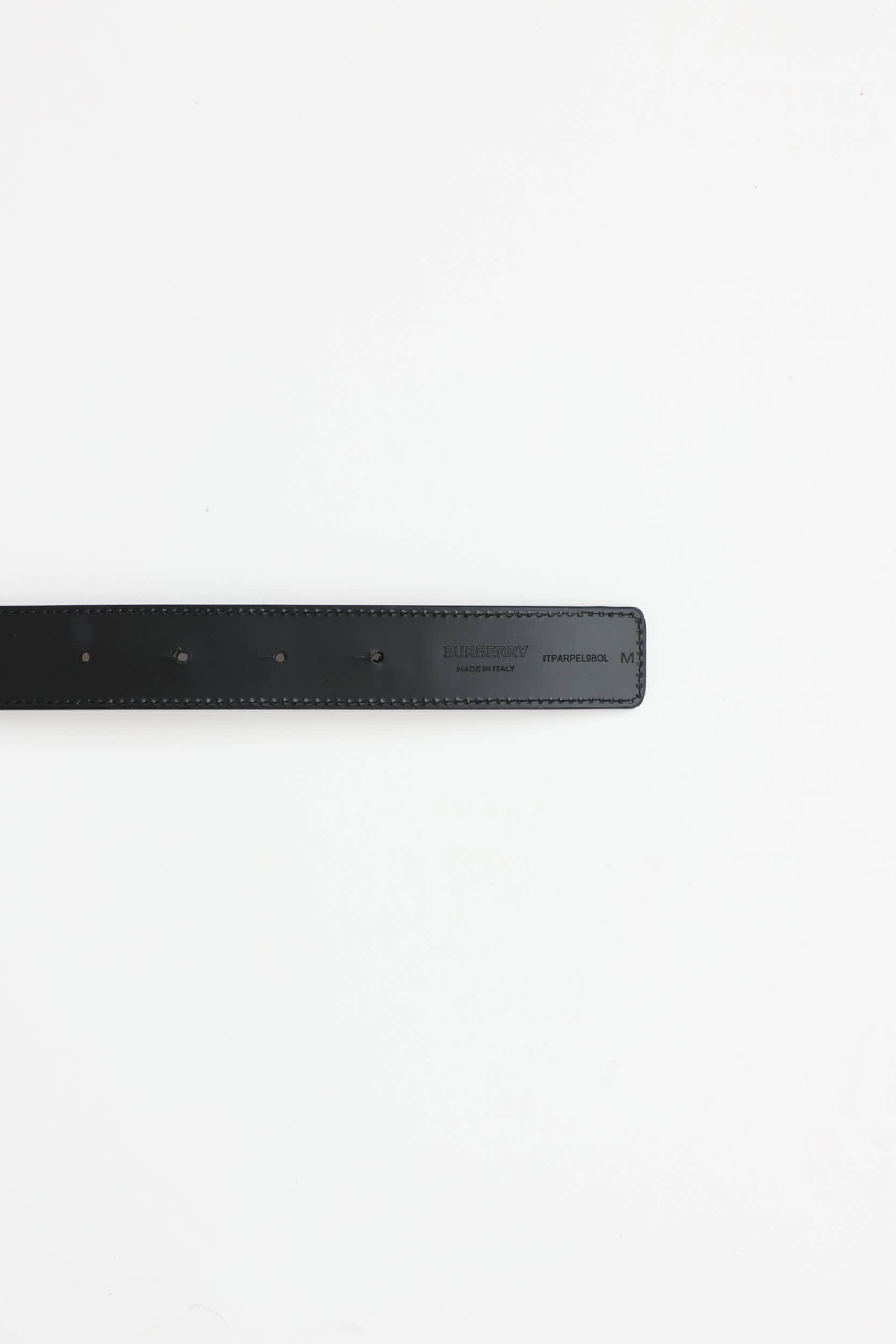 Burberry TB Check Reversible Belt
