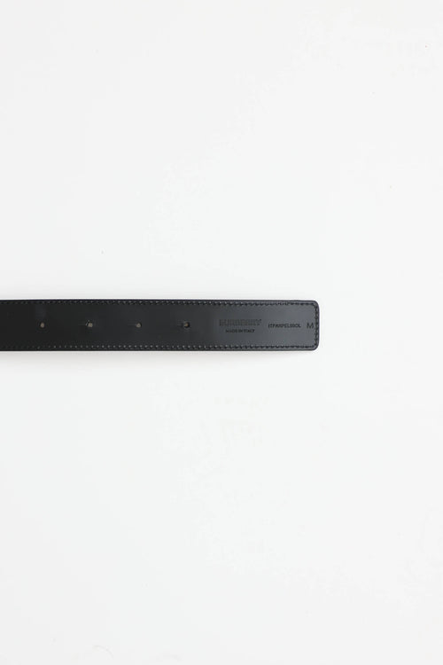 Burberry TB Check Reversible Belt