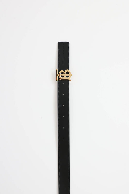 Burberry TB Check Reversible Belt