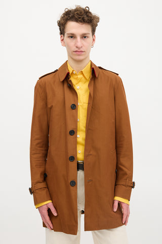 Burberry Wool Lined Trench Coat