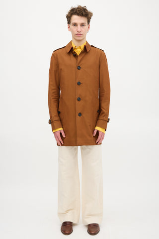 Burberry Wool Lined Trench Coat