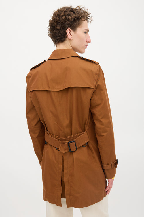 Burberry Wool Lined Trench Coat