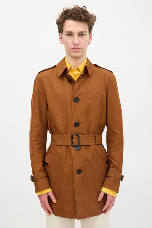 Burberry Wool Lined Trench Coat