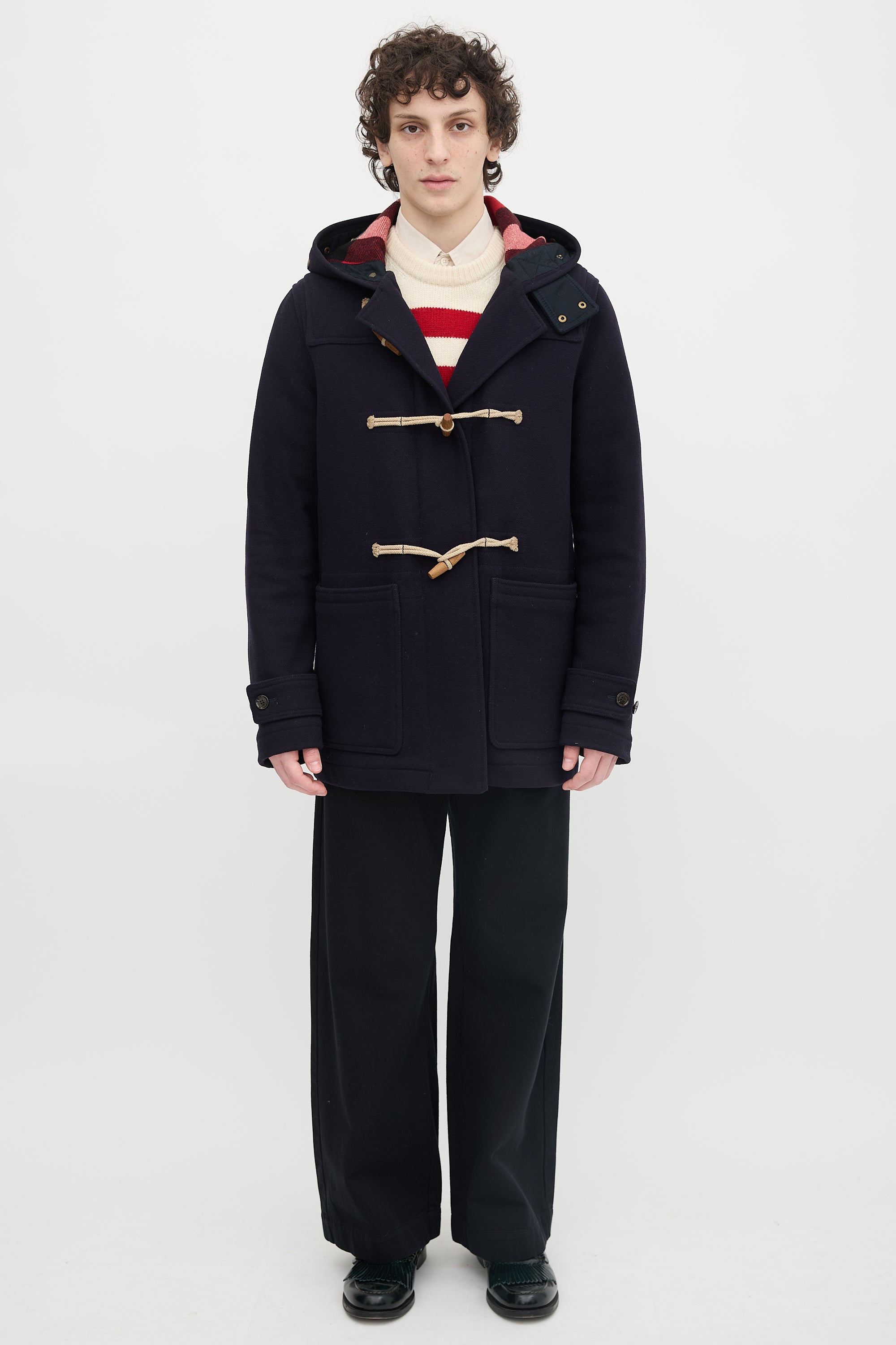 Burberry Wool Toggle Coat