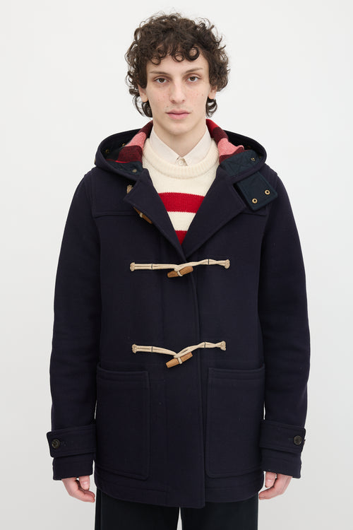 Burberry Wool Toggle Coat