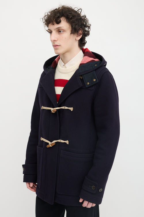 Burberry Wool Toggle Coat