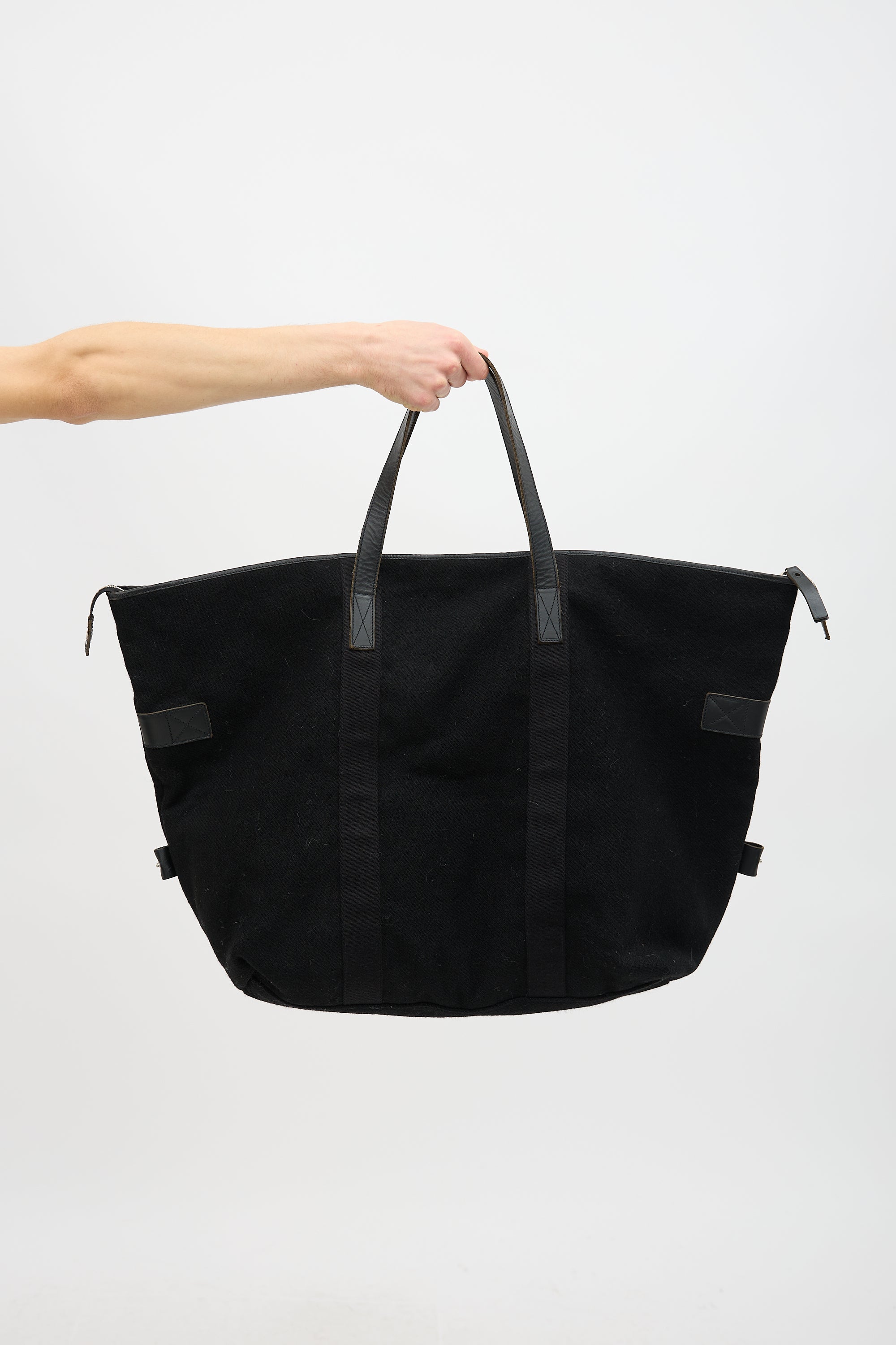 Burberry Wool Weekender Bag