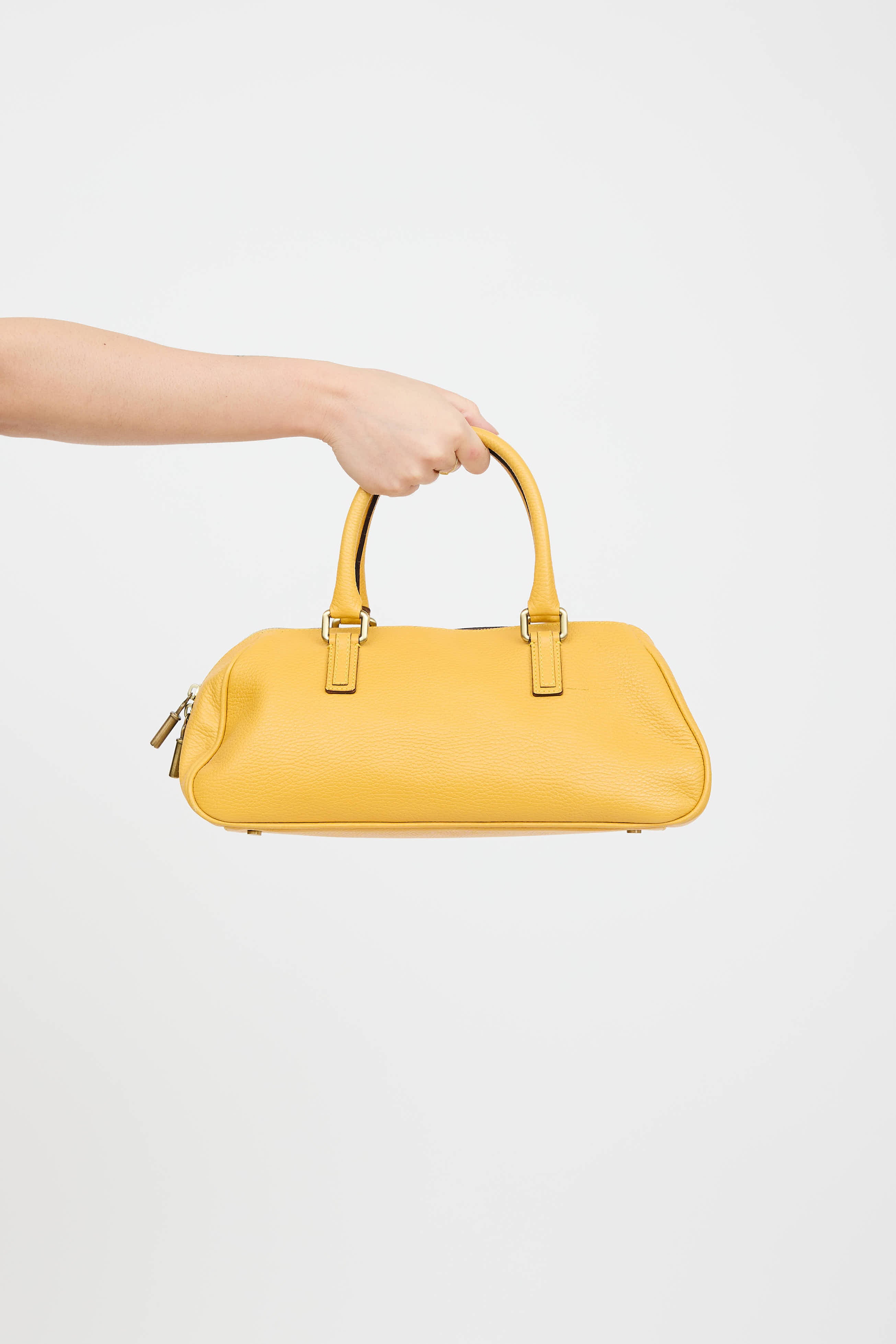 Pebbled Leather Bag