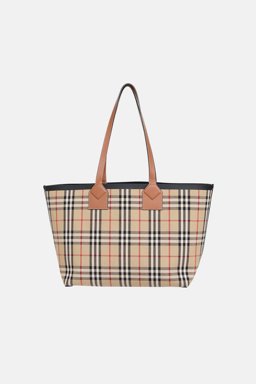 Medium Vintage Check London Tote Bag