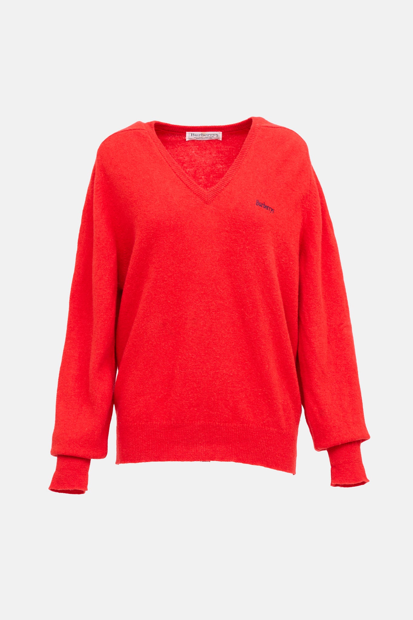 Burberry Wool V-Neck Sweater