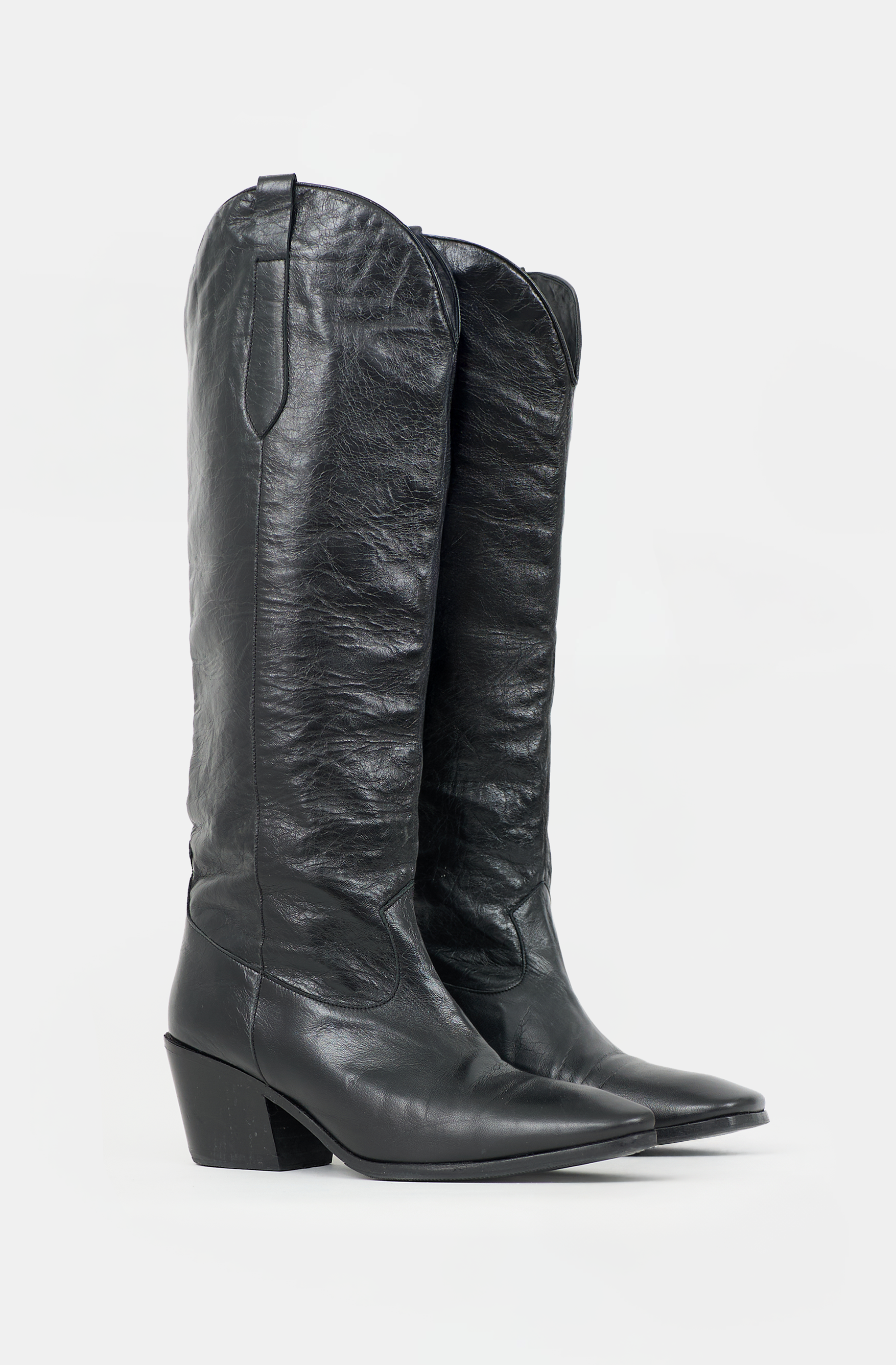By Far Leather Willa Boot