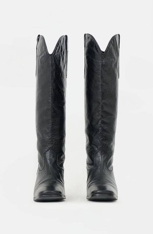 By Far Leather Willa Boot