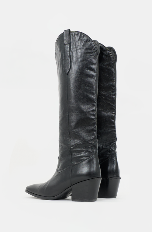 By Far Leather Willa Boot