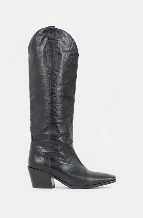 By Far Leather Willa Boot