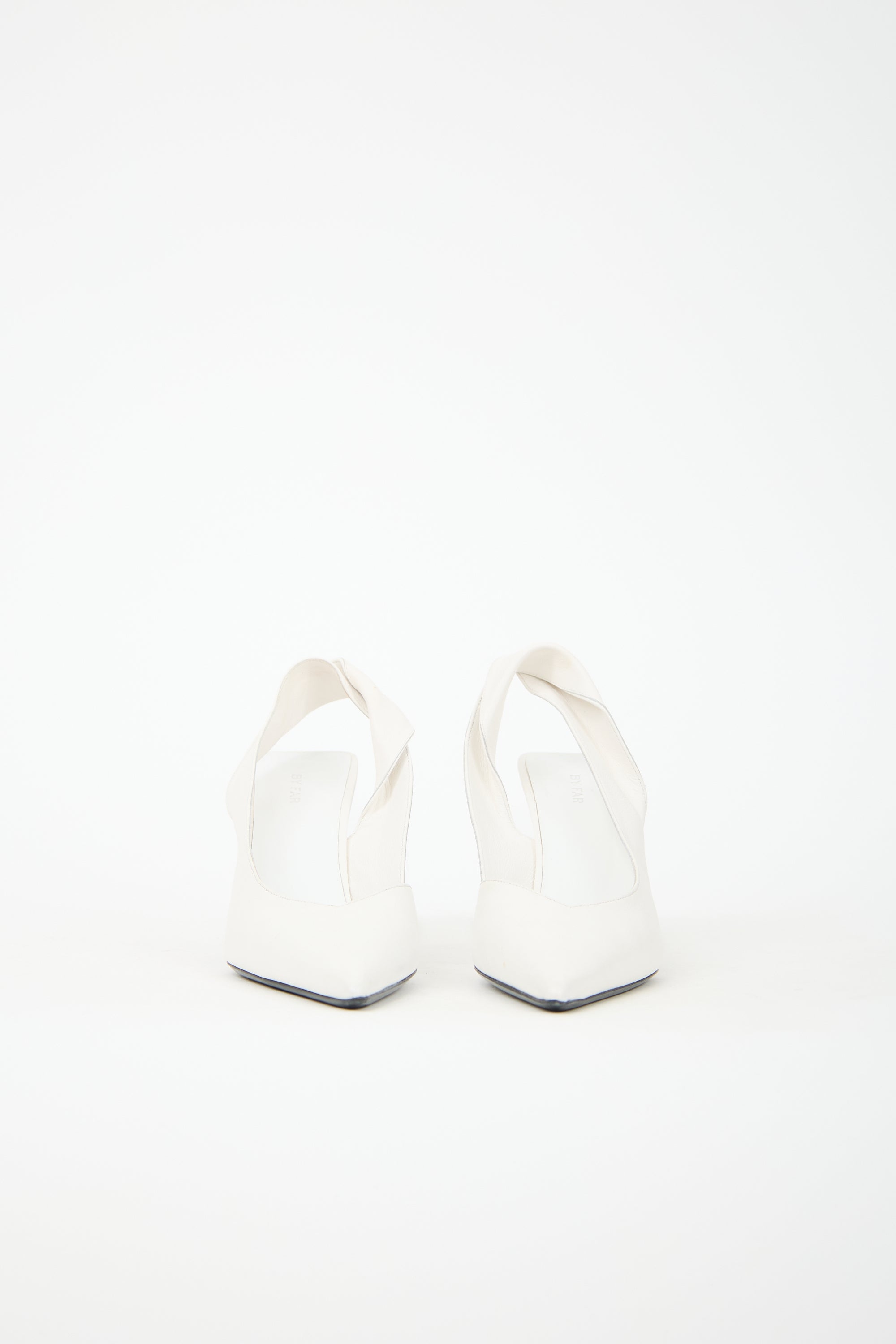 By Far Leather Yasha Pump