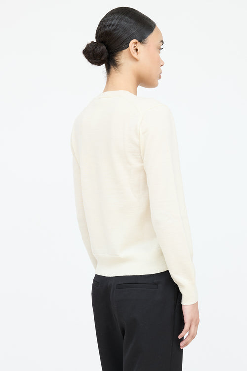 Shirt Logo Knit Sweater