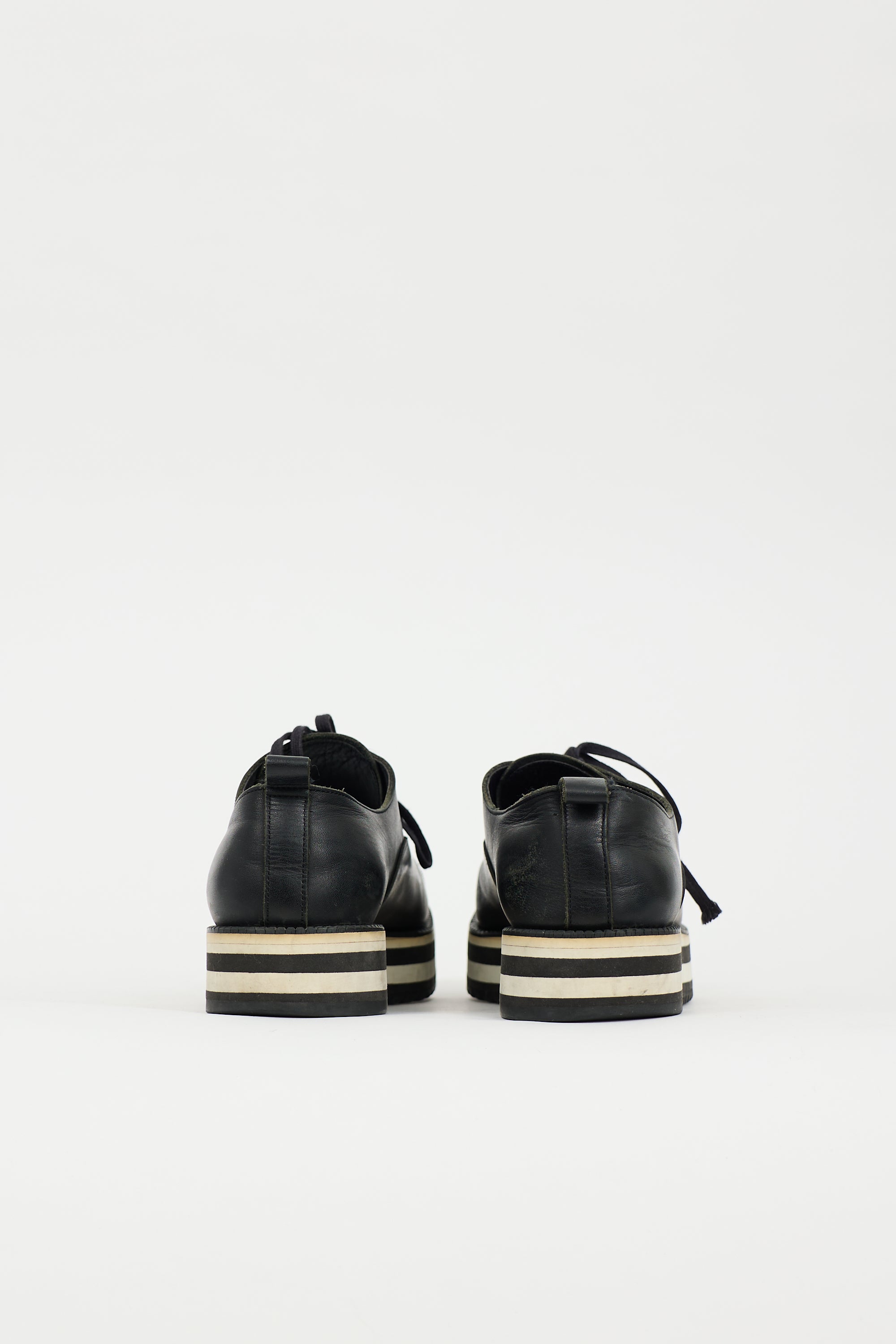 Comme des Garçons Leather Platform Oxford