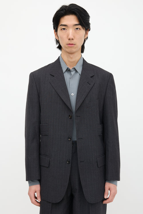 Comme des Garçons FW 1994 Pinstripe Blazer