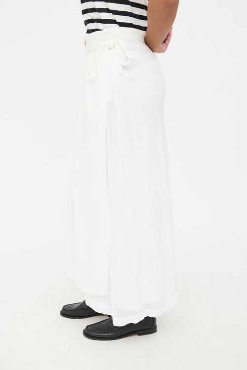 2012 Layered Sheer Wrap Skirt