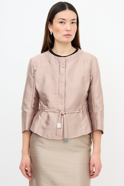 Celine Vintage Silk Co-Ord Set