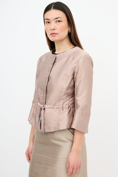 Celine Vintage Silk Co-Ord Set