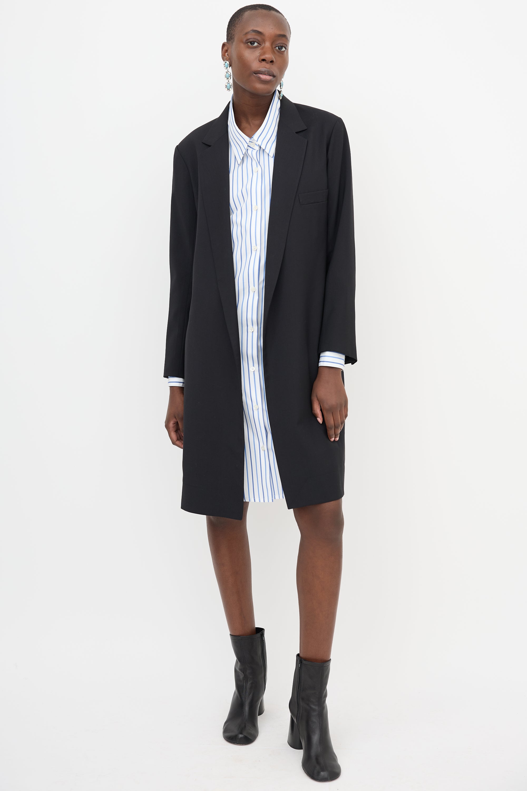 Celine Wool Duster Coat