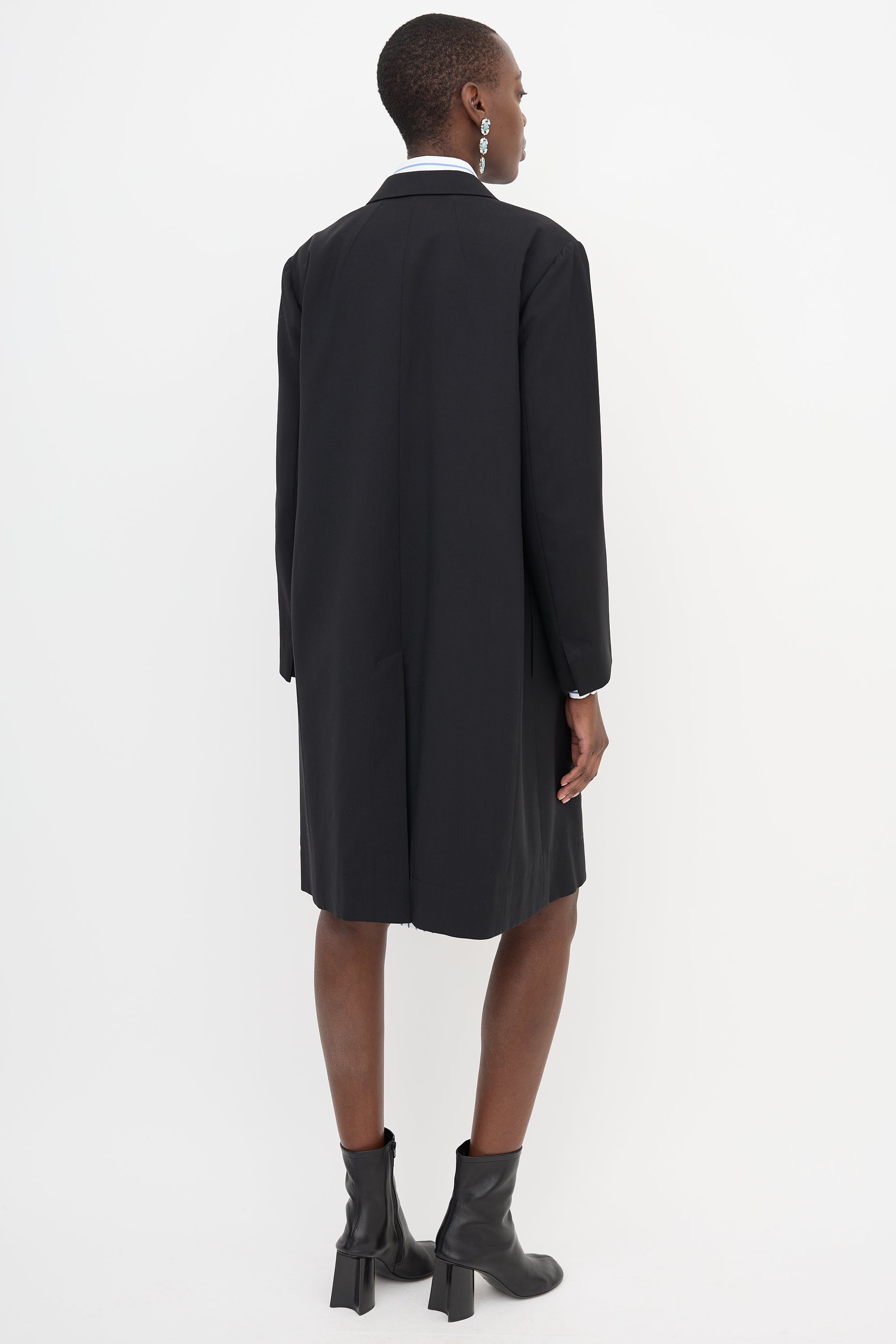 Celine Wool Duster Coat